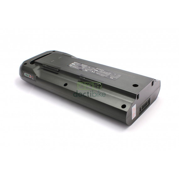 Batterie Arcade Porte Bagage - Pytes - 36V 20Ah Li-Ion- 40 Lg Cells 4P10s - Can - Avec Feu Intégré - Noire