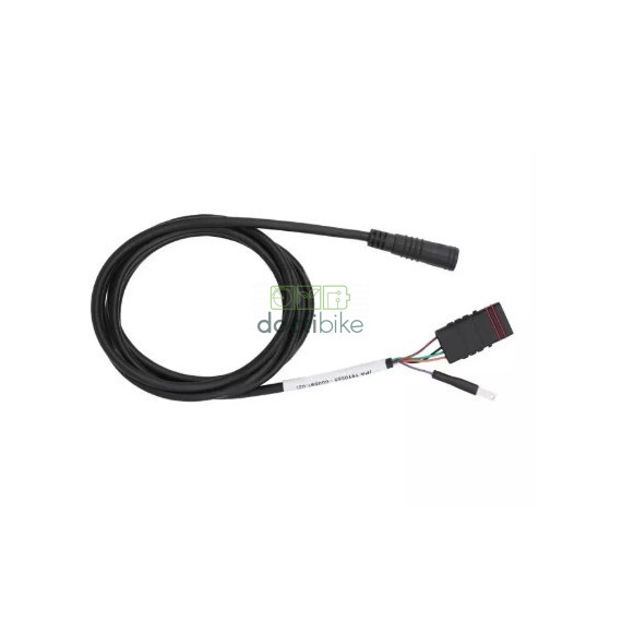 VISSQH Cavo Prolunga Impermeabile 4 Pin Per E-bike – Spina Maschio/femmina 50 Cm Per Luci, Freni, Sensori E Display