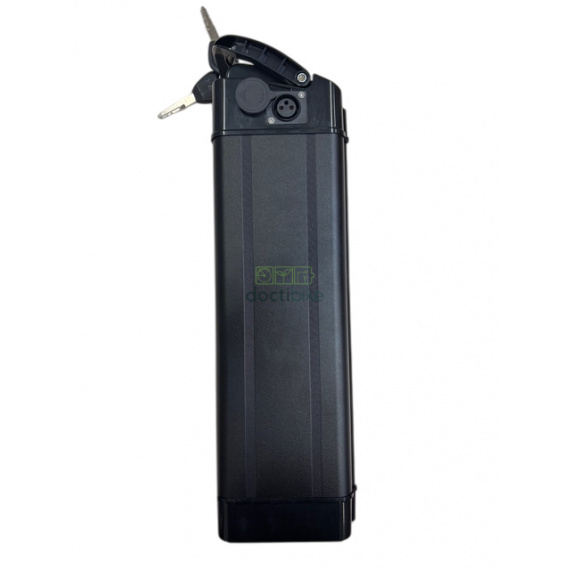 Batterie 36V 12.5Ah pour vélo électrique Velair Evolution Urban vue complète avec connecteur de charge