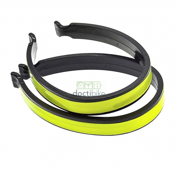 PAIR OF REFLECTIVE NEON...