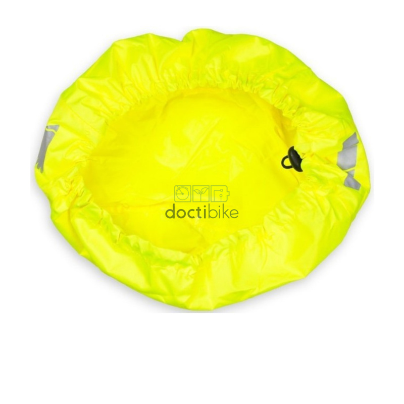 NEONGELBER, WASSERDICHTER HELMÜBERZUG