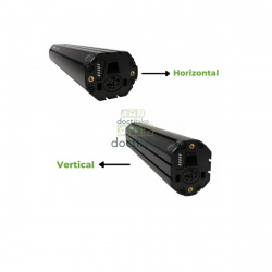 Batteria Bosch PowerTube 400 Wh Orizzontale - 0275007555 - Doctibike