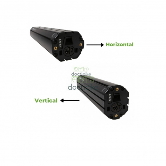 Batteria Bosch PowerTube 400 Wh Orizzontale - 0275007555 - Doctibike