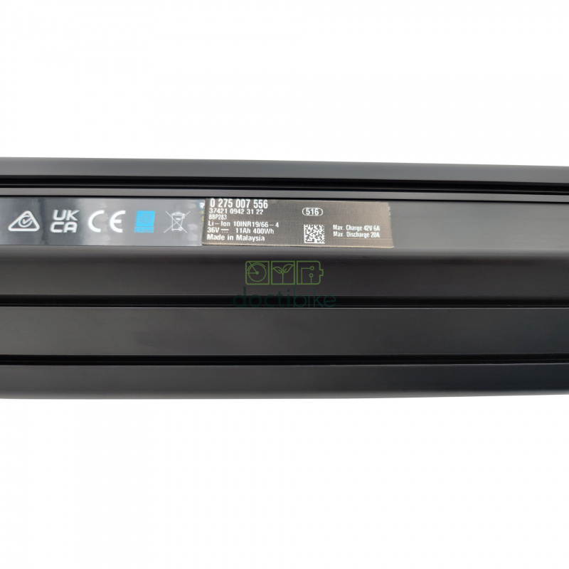 Bosch Powertube 400Wh Akku am Rahmen befestigt - 0275007556 - Doctibike