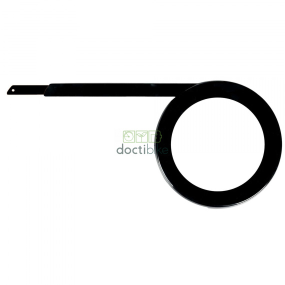 Slyde 48D" chain guard D170 L319 to 440 mm matt black