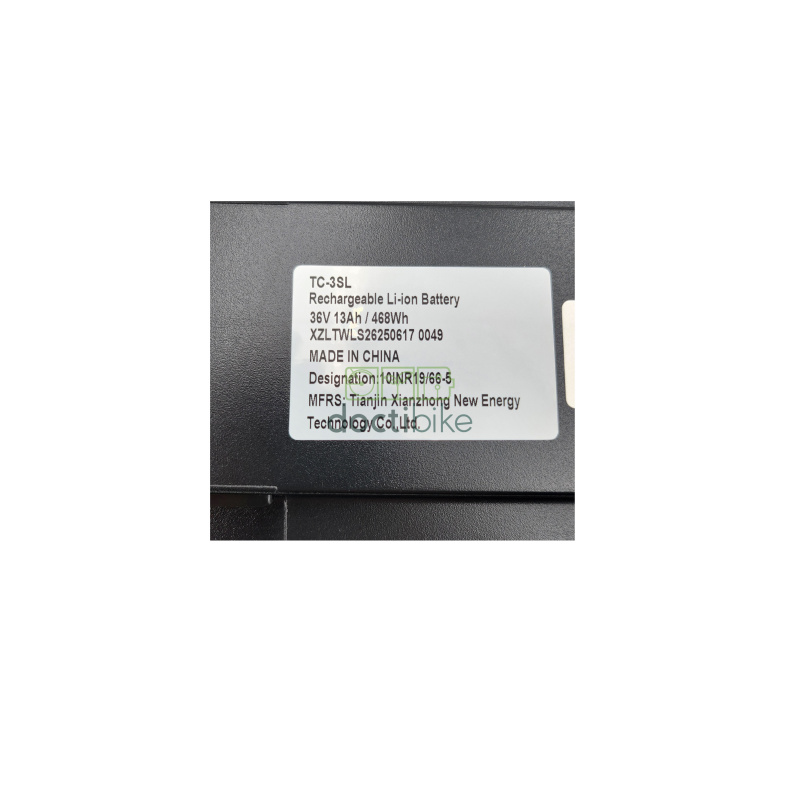 Toplife luggage rack battery 36V 13Ah