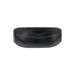 Batterie vélo Toplife porte bagage 36V 13Ah noire - côté extrémité face arrière