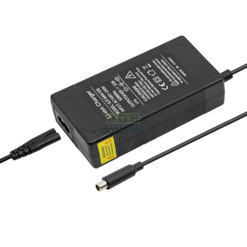 Caricatore da 36V (uscita 42V) 2A connettore DC 5,5x2,5mm per Cecotec Ousider/Bongo serie A
