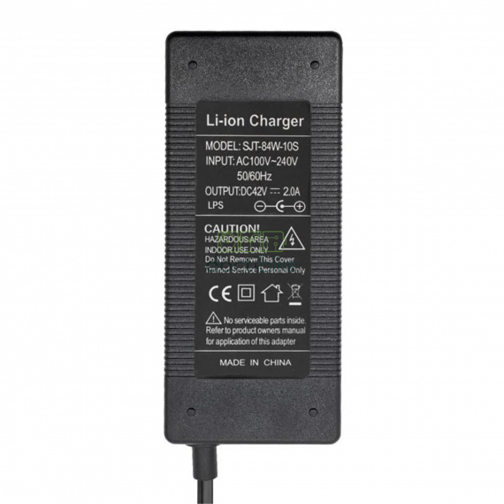 Ladegerät 36V (Ausgang 42v) 2A DC Stecker 5.5x2,5mm für Cecotec Ousider/Bongo Serie A