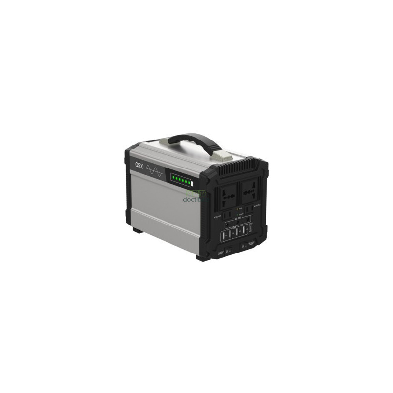 G500L LiFePO4 draagbare energiecentrale - 460Wh / 500W / 7.0 kg