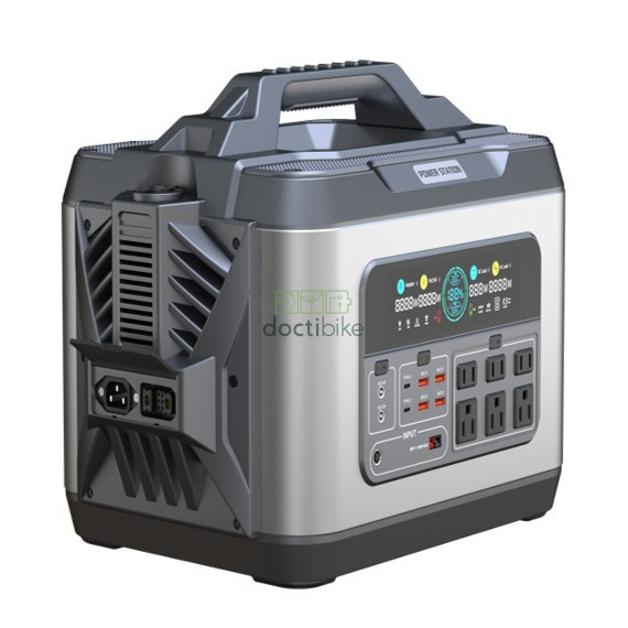 M2200L-S LiFePO4 draagbare hoofdvoeding - 2160Wh - 2200W (4500W piek) - UPS - 28 kg