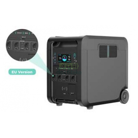 Portable Power Station T4-6144WH Master LiFePO4 - 6144Wh - 4200W (7500W peak) - MPPT - Bluetooth - 61.4 kg