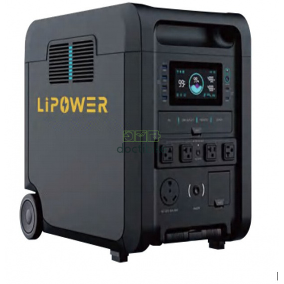 Draagbare energiecentrale T4-6144WH Master LiFePO4 - 6144Wh - 4200W (7500W piek) - MPPT - Bluetooth - 61,4 kg