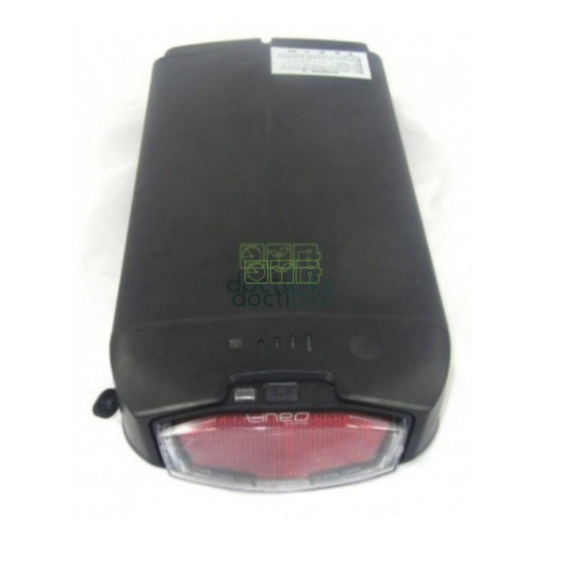 Batterie porte-bagages Dehawk Brilliance – 36 V 10.4 Ah
