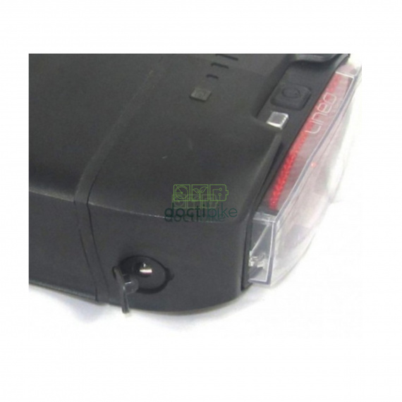 Batterie porte-bagages Dehawk Brilliance – 36 V 10.4 Ah