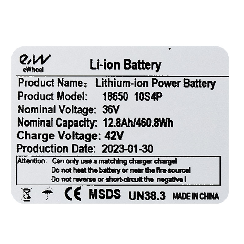 36V 12,8 Ah batterij voor Xiaomi Pro / 2 [Ewheel]