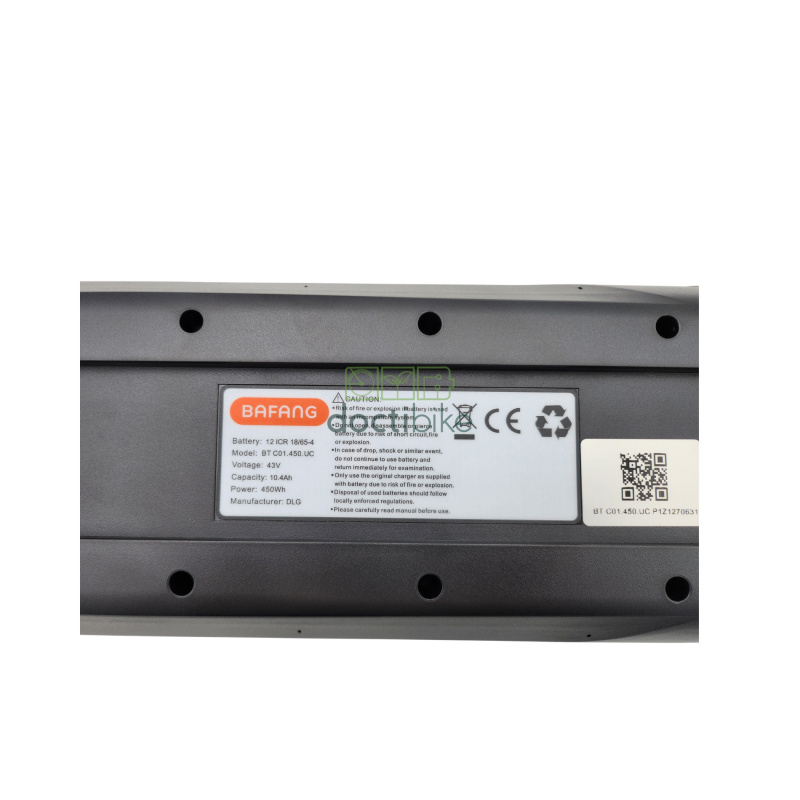 Batteria per bicicletta Bafang 43V 11.6Ah Portapacchi