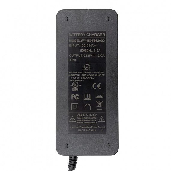 Chargeur premium 48v (sortie 53,6v) 2A MI4 ULTRA, MI4 PRO (2st Gen)