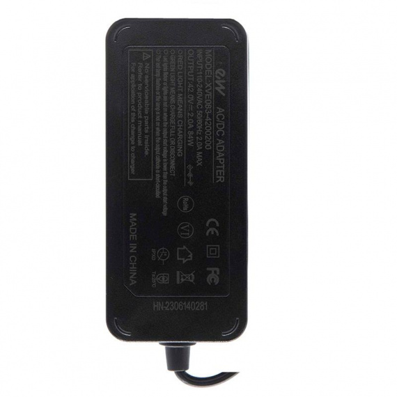 Premium lader 36V (42v uitgang) 2A - GTC 8mm magnetisch voor Mi4 pro (1st Gen)