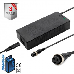 Chargeur premium 52v (sortie 58,8v) 2A connecteur Gx16 pour Dualtron Mini [Ewheel]