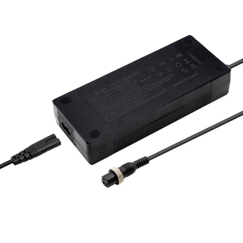 Chargeur premium 52v (sortie 58,8v) 2A connecteur Gx16 pour Dualtron Mini [Ewheel]