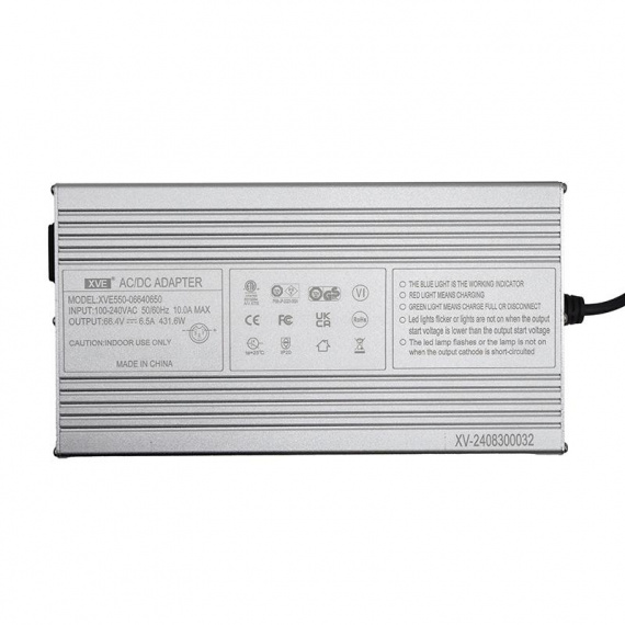60V Charger (output 66.4v) 6.5A GX16 connector [Ewheel]