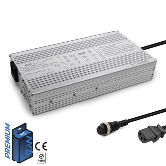 60V Charger (output 66.4v) 6.5A GX16 connector [Ewheel]