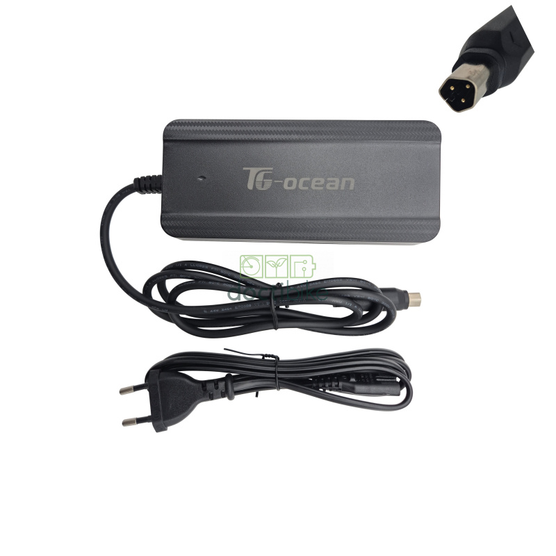 Chargeur PHYLION 36V / 42V 2A Mâle 3 Broches - Nouvelle generation