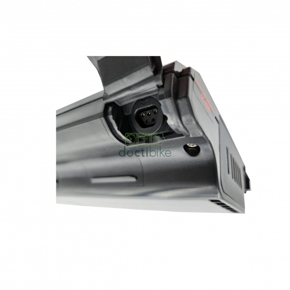 Batterie vélo Phylion/Joycube 36V 11.6Ah  porte bagages - vue du connecteur de charge
