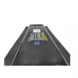 Batterie Phylion/Joycube 36V 11.6Ah et 14Ah avec feu arrière SR11 - porte-bagages - vue dessous avec Étiquette technique