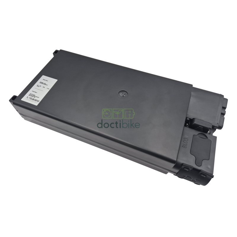 Batterie vélo TRANZX BL03 24V 11Ah - Porte-bagages - vue trois quart gauche