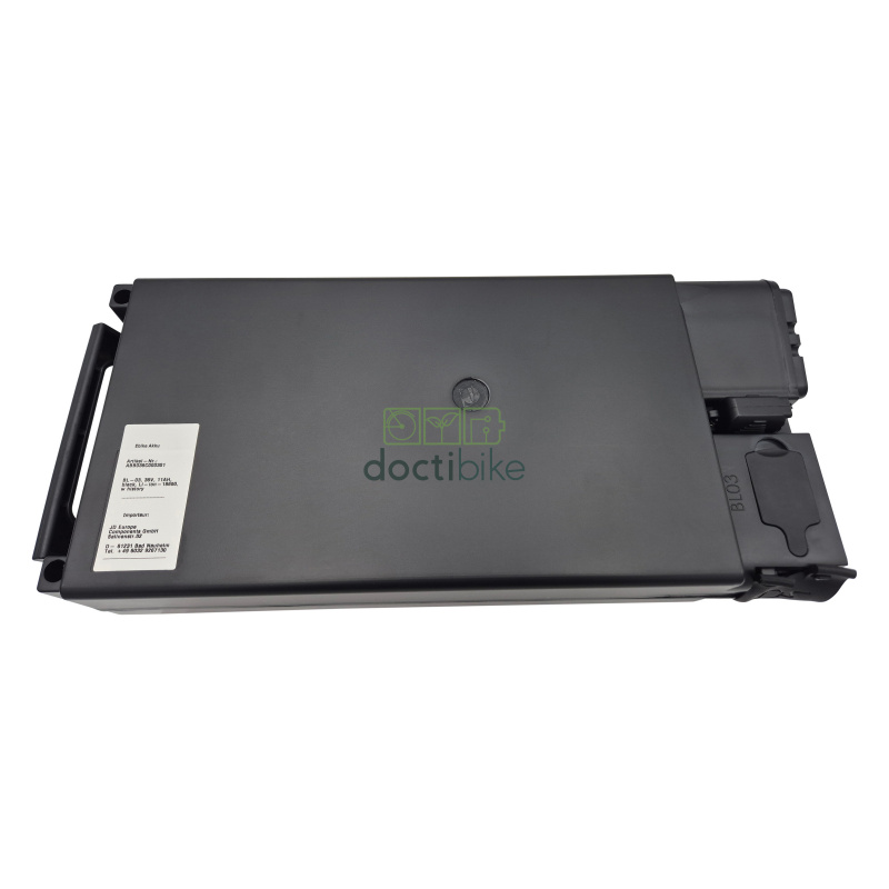 Batteria per bicicletta TRANZX BL03 36 V 11, 14 e 16 Ah - Doctibike