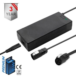 Caricabatteria premium 60V (uscita 66,4v) connettore 2A LP16 per Dualtron [Ewheel]