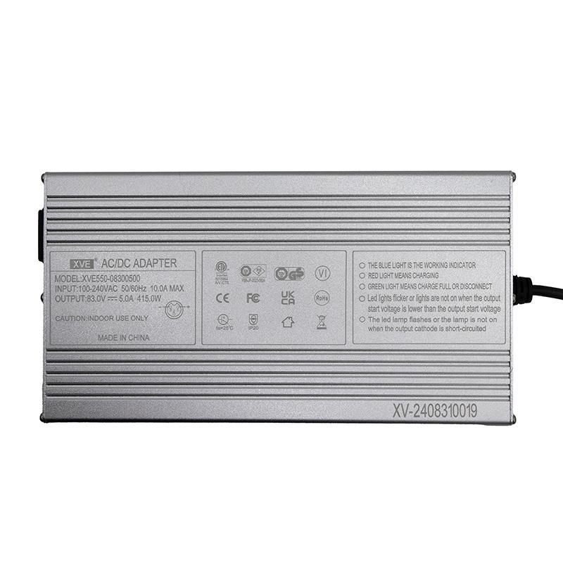 Chargeur 72V (sortie 83v) 5A connecteur GX16 [Ewheel]