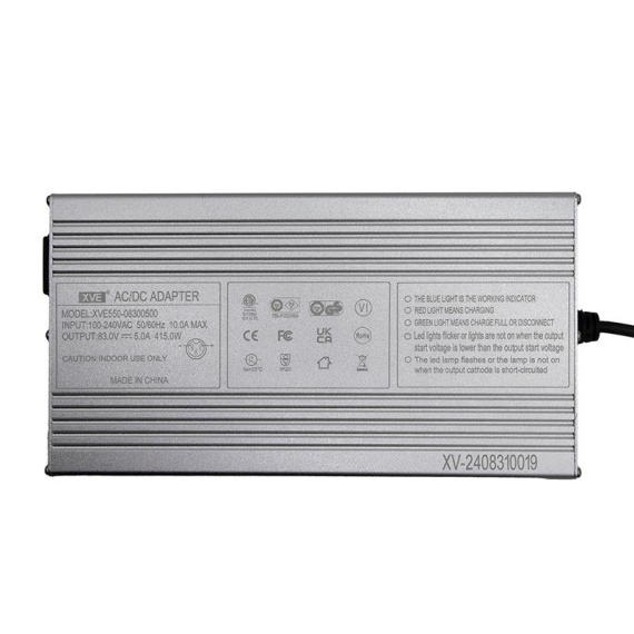 Chargeur 72V (sortie 83v) 5A connecteur GX16 [Ewheel]