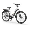 Vélo électrique Ecobike LX 300 Blanc 17" et 19" - Vue d'ensemble