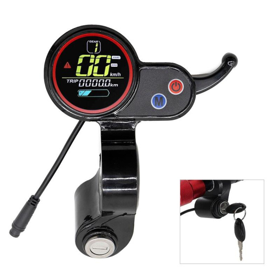 Display con llave de contacto Hitway H5