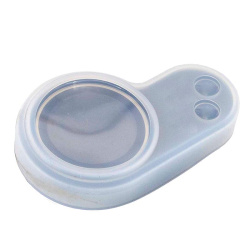 Protector de silicona impermeable blanco para display