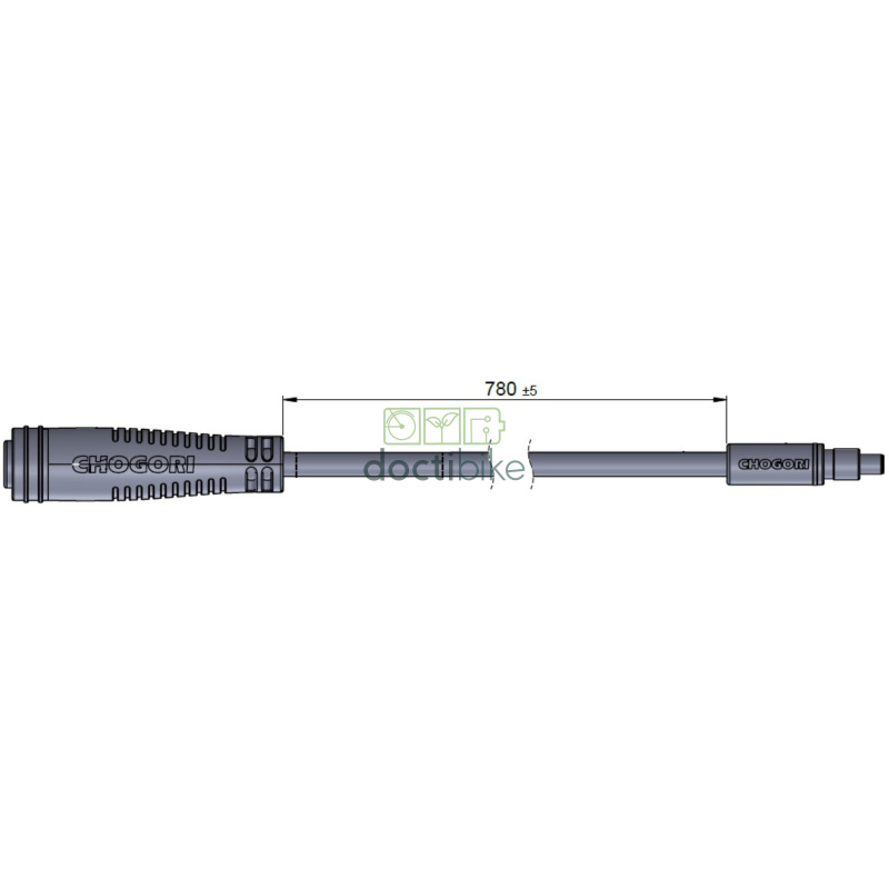 SRAM AXS-adapter, 780 mm Smart Box-kabel voor HPR50-systeem