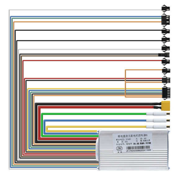 48V 25A 1200W-B LCD JP regelaar