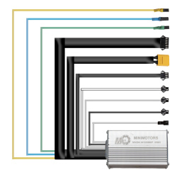 Dualtron 52V 25A POP eenmotorige Minimotorenregelaar