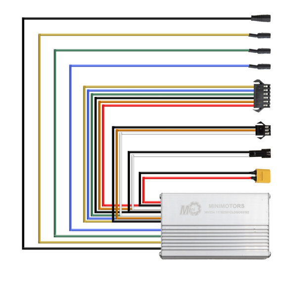 Controladora 36V 25A Dualtron Togo [Minimotors]