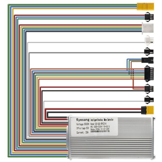 Contrôleur 60V 30A 1500W-B LCD QS-S4 [Kyesang]
