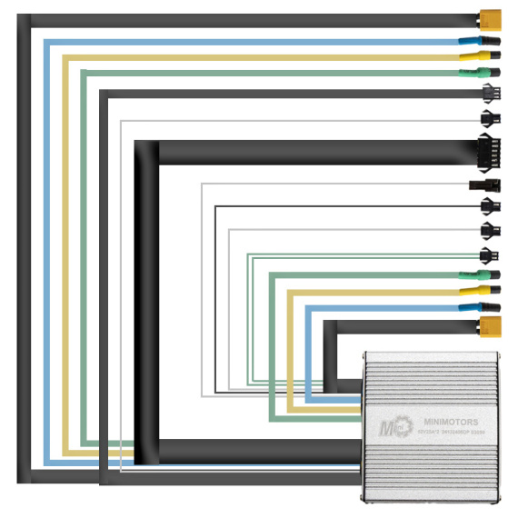 Controller Dualtron 52V 25A POP doppio motore Minimotors