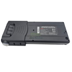 Batterie porte bagages 36V 7,8Ah pour Wayscral Takeaway E100 - vue dessous avec étiquette technique
