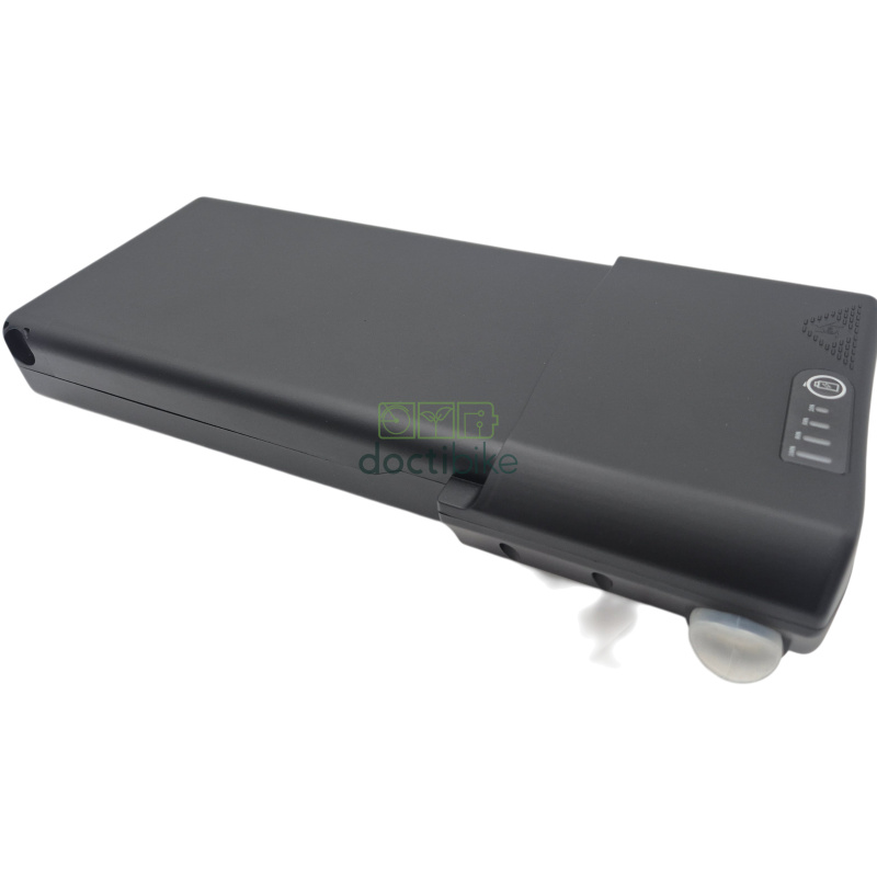 Batterie porte bagages 36V 7,8Ah pour Wayscral Takeaway E100 - vue dessus avec témoin de charge
