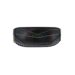 Batterie vélo Toplife porte bagage 36V 13Ah noire - côté extrémité face arrière