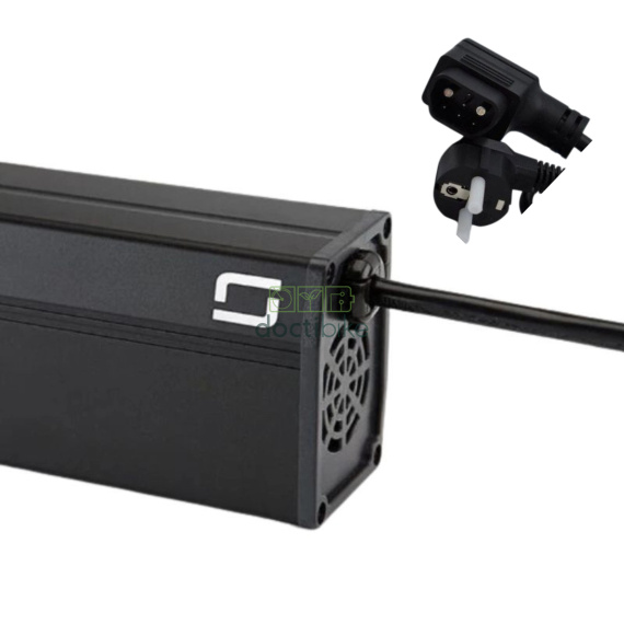 Caricabatterie per moto Super Soco e TC Max 95 - 72 V 5 Ah