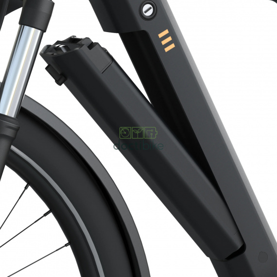 Batteria 36V 14Ah 504 Wh per Tenways AGO X - Nero - Ricambio argento
