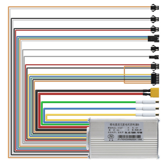 Controladora 52V 25A 800W-B LCD JP [J&P]